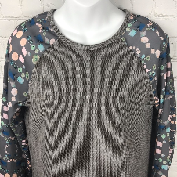 NWT Sanctuary Grey Knit Boho Twist Keyhole Back - Picture 4 of 7